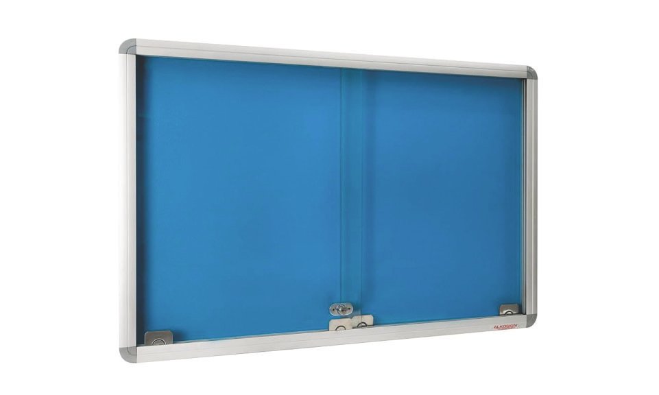 Notice Board – Sliding Glass Door